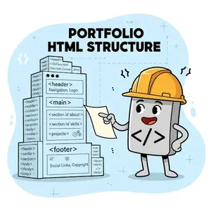 Portfolio HTML Structure